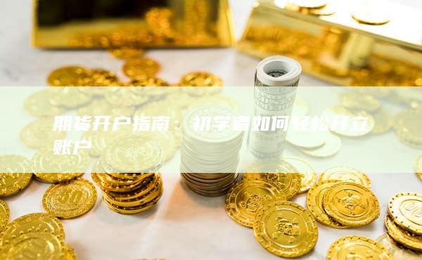 初學(xué)者如何輕松開(kāi)立賬戶
