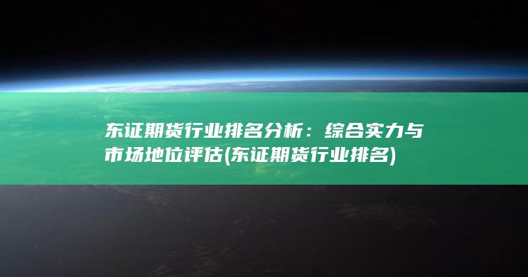 綜合實力與市場地位評估